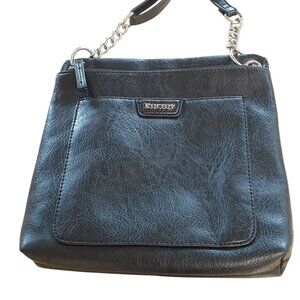 Koltov Womens Handbag Shoulder Bag Black Chain Strap